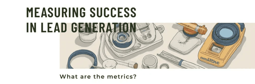 Measuring success in lead generation 1024x341 1 medical device lead generation: guide to growth and success