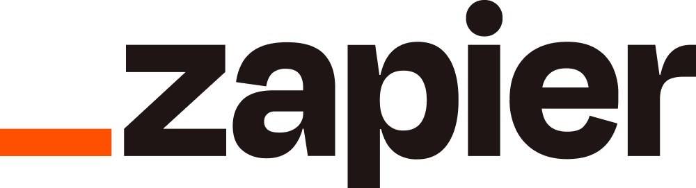 Zapier logo website design