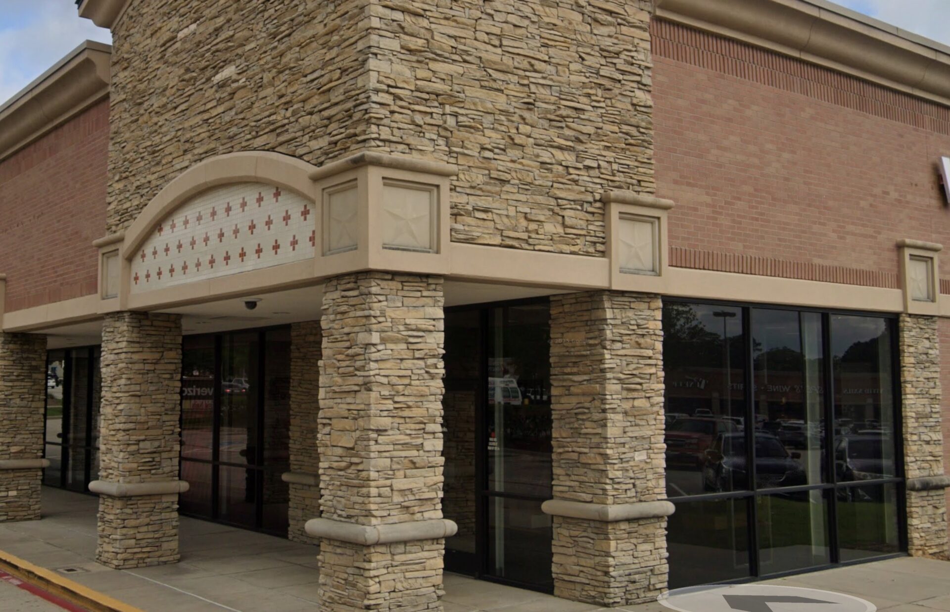 Ascendly marketing conroe office building with large glass windows