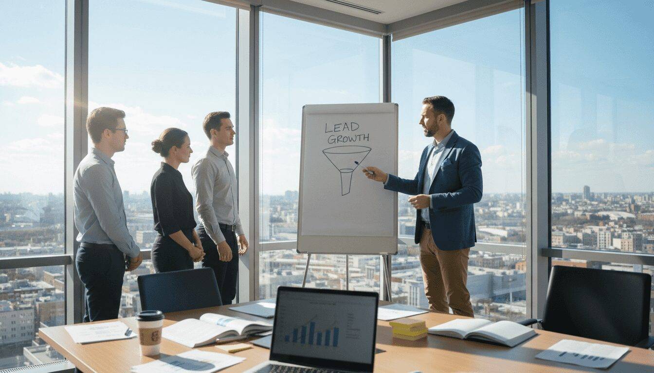 Consultant leads marketing assessment in city office