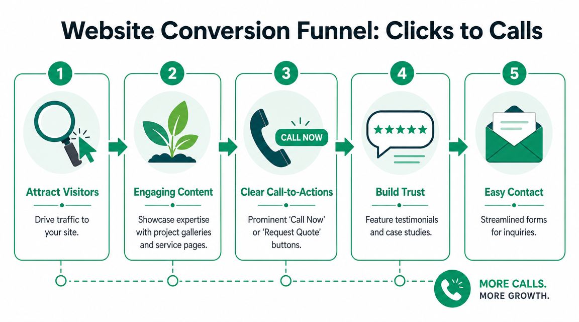 Build a website that converts clicks into calls