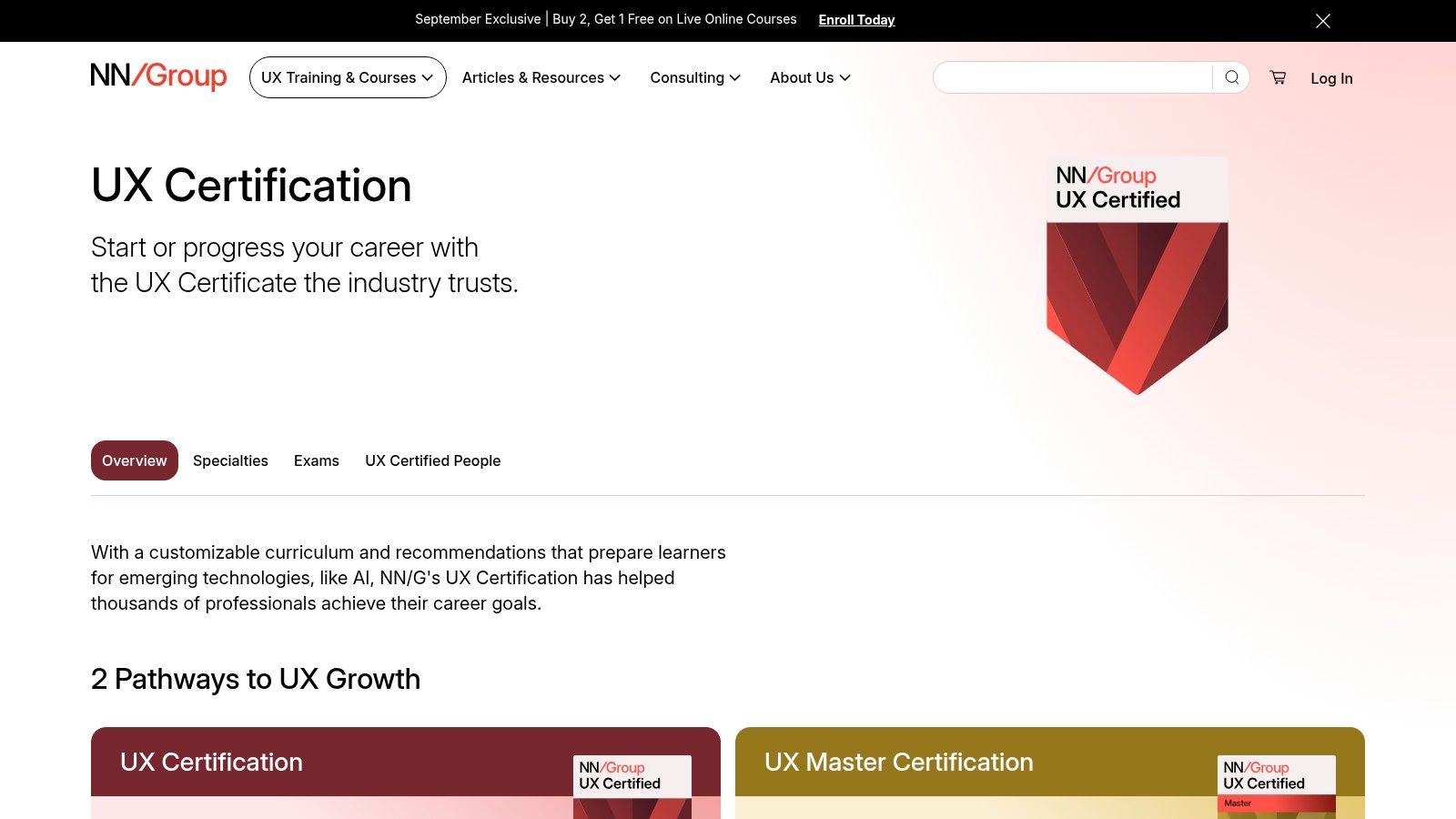 Nielsen norman group (nn/g) – ux certification and courses